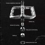 ENLEE R5 1pair Mountain Bike Pedals Bicycle Cycling Wider Non-Slip Footrest Bearing