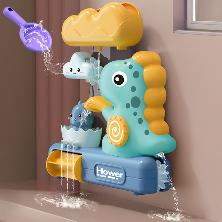 Cute Dinosaur Bathtub Water Toys Spin Water Spray Bath Toys for Toddlers, Dinosaur