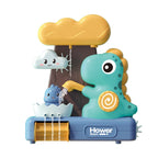 Cute Dinosaur Bathtub Water Toys Spin Water Spray Bath Toys for Toddlers, Dinosaur