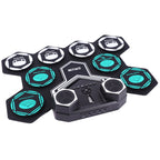 G6008 Desktop Drums With Sound Lithium Portable Drum Set Bluetooth Kids Practice Drum