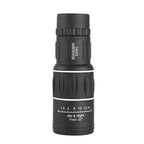 16x52 High Definition Outdoor Bird Viewing Monocular Telescope, 16x52 Prism, 16x52 Green Film, 16x52 without Bag, 16x52 with Clip+Tripod