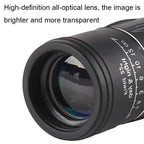 16x52 High Definition Outdoor Bird Viewing Monocular Telescope, 16x52 Prism, 16x52 Green Film, 16x52 without Bag, 16x52 with Clip+Tripod