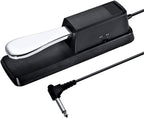 PL-02 6.35mm Connector Piano Sustain Pedal MIDI Synthesizer Pedal Musical Instrument Accessories, Cable Length: 1.6m