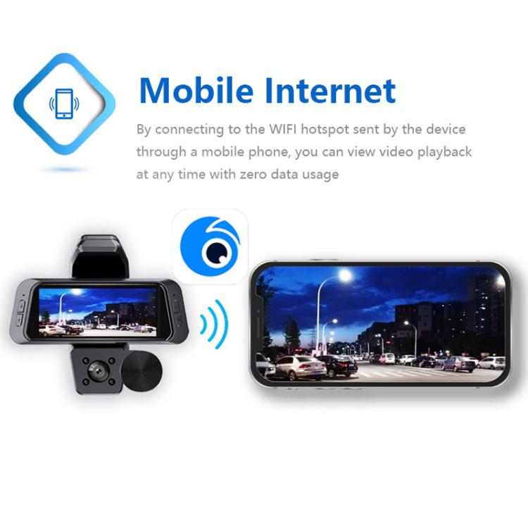 3 Recording 1080P Camera HD Mobile Phone Playback Driving Recorder, G70