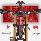 ENLEE EM2201 2pcs /Set Bicycle Crank Protective Covers Universal Decoration For Mountain And Road Bikes, Shark, Transparent, Flash, Explosion