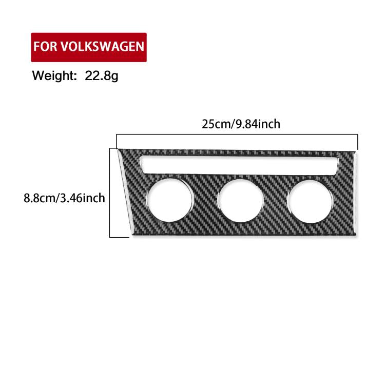 For Volkswagen Sagitar 2019-2023 A Model Left-Hand Drive Central Control Air Conditioning Panel Sticker