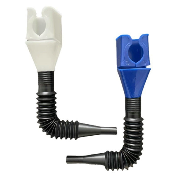 5pcs Plastic Refueling Funnel Portable Folding Telescopic Hose Hands-Free Bayonet