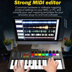 MD02 25 Key USB Keyboard And Drum Pad MIDI Controller Keyboard Piano, MD02