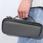 For PIayStation Portal Game Console EVA Leather Grain Handbag Clutch Protective Bag, Leather Grain