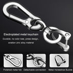 Car Key Anti Lost Woven Lanyard Pendant Keychain Cell Phone Number Plate