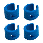 ENLEE 4pcs /Set Mountain Bike Rear And Front Fork Bumper Rubber Protection Ring Cycling Chain Ring Gear