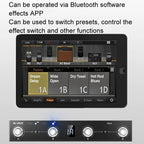 M-VAVE MIDI Bluetooth Controller MIDI Pedal Page Turner Multifunctional Musical Instrument Accessories, Chocolate MIDI