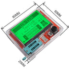 LCR-T10H Transistor Tester TFT Display For Diode Triode Capacitor Resistor Test, LCR-T10H Built Lithium Battery, LCR-T10H  Dry Battery