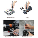 BAKU Worktop 280rpm/Min 0.35N.M Electric Screwdriver Set With 20 Bits, Worktop