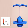 Jumping Ball Increase Children Balance Sense Training Sports Equipment, Blue, Pink, Purple, Blue without Handrails, Pink without Handrails, Purple without Handrails