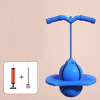 Jumping Ball Increase Children Balance Sense Training Sports Equipment, Blue, Pink, Purple, Blue without Handrails, Pink without Handrails, Purple without Handrails