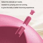 Jumping Ball Increase Children Balance Sense Training Sports Equipment, Blue, Pink, Purple, Blue without Handrails, Pink without Handrails, Purple without Handrails