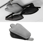 Automotive Shade Eyewear Holder Car Visor Sunglasses And Ticket Organizer