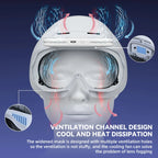 For PICO 4 Hibloks VR Glasses Face Cushion Widened Breathable Protector Pad, 1pc PU Cotton, 2pcs PU Cotton, 1pc Ice Silk, 2pcs Ice Silk