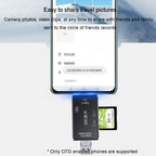 JINGHUA USB2.0 Multi-Function Card Reader SD/TF Dual Card Slot Cell Phone Computer Card Reader