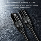 JINGHUA Microphone Cable XLR Male To Female Balanced Cable Mixing Console Amplifier Audio Cable, 1.5M, 3M, 10M
