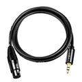 JINGHUA 3.5mm Male To XLR Female Microphone Cable Computer Mixer Audio Cable, 3m, 5m, 10m