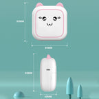 M5 Mini Cartoon Portable Bluetooth Printer Photo Thermal Printer, Blue, Pink