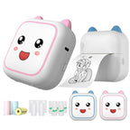 C26 Mini Portable Bluetooth Photo Label Thermal Printer, Blue+1 Paper, Pink+1 Paper, Blue+5 Paper, Pink+5 Paper, Blue+5 Stickers, Pink+5 Stickers, Blue+10 Paper, Pink+10 Paper, Blue+5 Paper+5 Stickers+3 Color Paper, Pink+5 Paper+5 Stickers+3 Color Paper