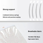4th Generation Breathable Knee Guard Adjustable Thin Sports Running Cycling Mountaineering Meniscus Knee Joint Patella Strap, M, L, XL, XXL