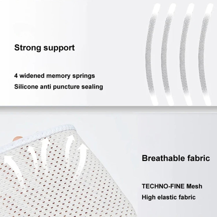 4th Generation Breathable Knee Guard Adjustable Thin Sports Running Cycling Mountaineering Meniscus Knee Joint Patella Strap, M, L, XL, XXL