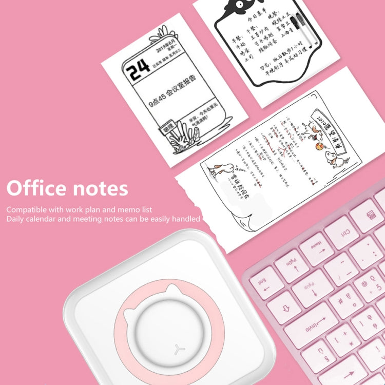 C15 Mini Student Bluetooth Inkless Photo Label Thermal Printer, Green+5 Paper, Pink+5 Paper, Green+5 Stickers, Pink+5 Stickers, Green+10 Paper, Pink+10 Paper, Green+5 Stickers+5 Paper, Pink+5 Stickers+5 Paper, Green+5 Stickers+5 Paper+3 Color Paper    ...