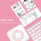 C15 Mini Student Bluetooth Inkless Photo Label Thermal Printer, Green+5 Paper, Pink+5 Paper, Green+5 Stickers, Pink+5 Stickers, Green+10 Paper, Pink+10 Paper, Green+5 Stickers+5 Paper, Pink+5 Stickers+5 Paper, Green+5 Stickers+5 Paper+3 Color Paper    ...