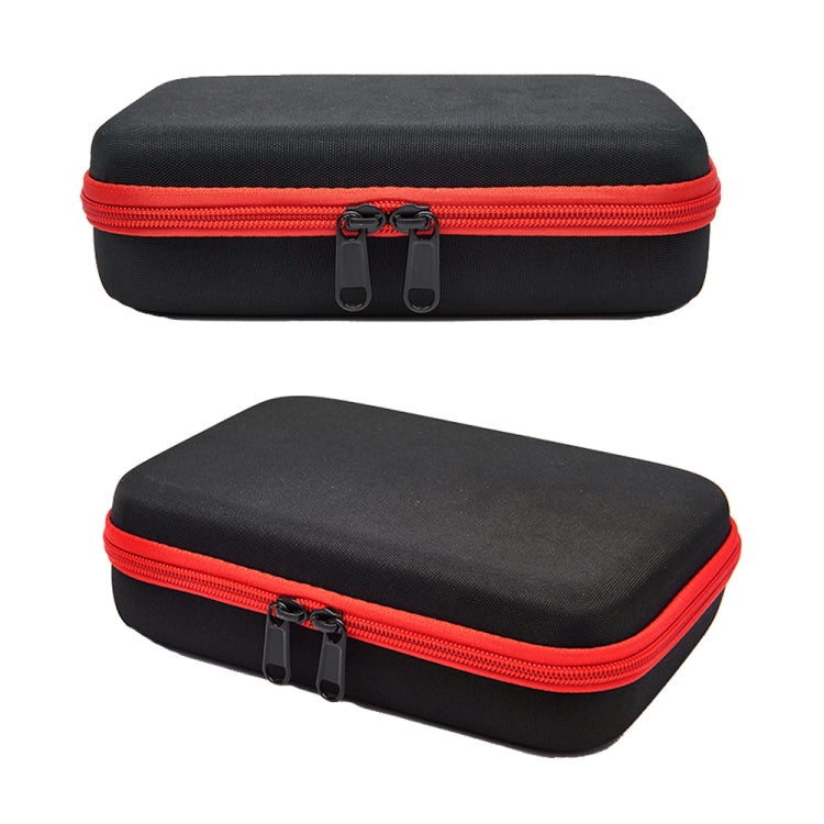 For DJI Osmo Pocket 3 Storage Bag Pocket Camera Handbag, Black Shell Black Inner, Black Shell Red Inner