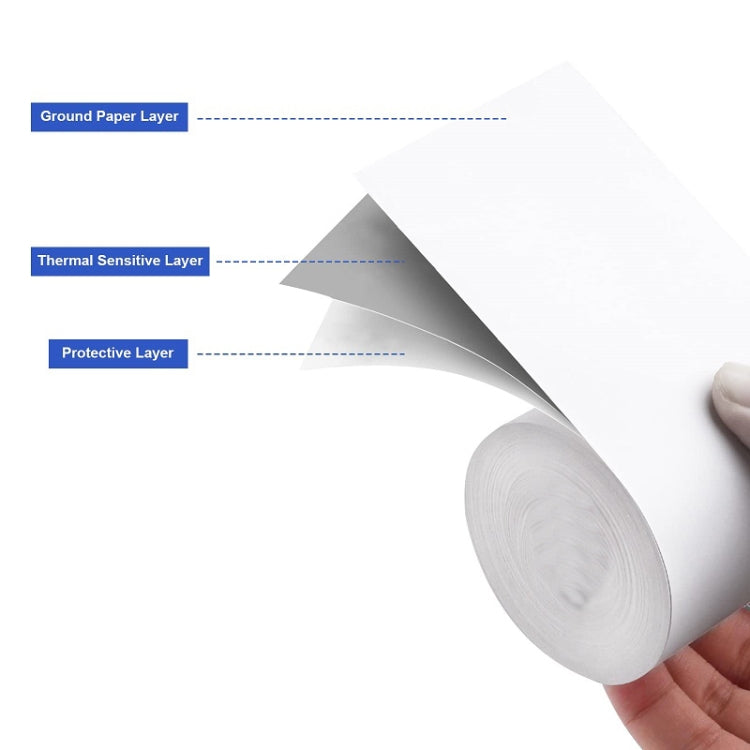 100volume/Box 57x50mm Thermal Paper Take-Out Kitchen Printing Receipt Paper