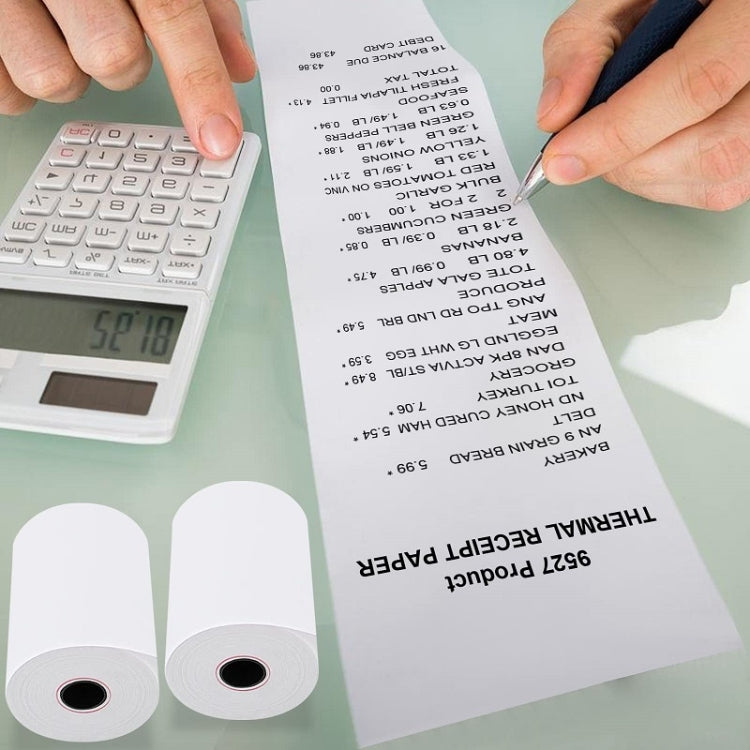 100volume/Box 57x50mm Thermal Paper Take-Out Kitchen Printing Receipt Paper