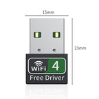 Dual-Band Wireless Network Card Computer External 2.4G/5G USB WiFi Receiver Transmitter, 150M, 600M