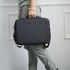 For DJI Mini 4 Pro / RC2 Remote Control Shoulder Bag Handy Crossbody Packet, PU Leather, Nylon
