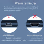 JINGHUA USB2.0 To T-Port Connection Cable MINI5Pin Data Hard Disk Cable, 1.2m, 1.5m, 3m