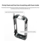 For Insta360 X3 AMagisn Metal Rabbit Cage Protective Frame Accessories, With Lens Cover, Only Cage