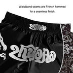 ZhuoAo Boxing Costumes Kids Sparring Fighting Shorts Muay Thai Free Fighting Tights Set, HIT Green, HIT Red, Bright Spot Green, Silvery Dragon Black, Yellow Waist Belt, FIHT Red Blue Spliced, Trophy Cup Black, Hot Printing Red Gold Dragon              ...