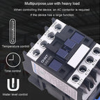 220V Silver Alloy Contacts Multi-Purpose Single-Phase AC Contactor, CHNT CJX2-0910 9A, CHNT CJX2-0901 9A, CHNT CJX2-1210 12A, CHNT CJX2-1201 12A, CHNT CJX2-1810 18A, CHNT CJX2-1801 18A, CHNT CJX2-2510 25A, CHNT CJX2-2501 25A, CHNT CJX2-3210 32A        ...