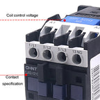 220V Silver Alloy Contacts Multi-Purpose Single-Phase AC Contactor, CHNT CJX2-0910 9A, CHNT CJX2-0901 9A, CHNT CJX2-1210 12A, CHNT CJX2-1201 12A, CHNT CJX2-1810 18A, CHNT CJX2-1801 18A, CHNT CJX2-2510 25A, CHNT CJX2-2501 25A, CHNT CJX2-3210 32A        ...