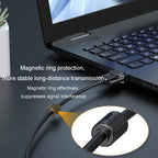 JINGHUA VGA3+6 Computer Monitor Screen Connection Cable VGA Display Connection Wire, 1.5m, 3m, 5m