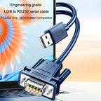 JINGHUA USB To RS232 Serial Cable DB9 Pin COM Port Computer Converter, 1.2m, 2m, 3m