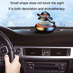 Interstellar Vast Solar Rotating Car Aromatherapy Ornaments, Black, Red, Gold, Silver
