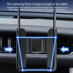 Car Air Outlet Rotatable Snap-on Base Mobile Phone Navigation Bracket