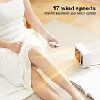 600W Desktop Electric Heater PTC Fast Heating Energy Saving Warm Fan, With Remote Control