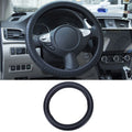 Car Silicone Protective Cover Wear Resistant Non-Slip Tire Pattern Driving Grip Sleeve, For 36cm-40cm Diameter Steering Wheel