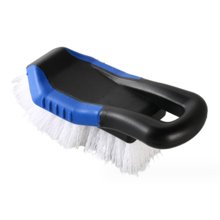 Car Tire Interior Mat Stiff Brush Cleaning Tool, Dark Blue