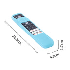 For TCL RC902V Remote Control Protective Case FMR1/FAR2/FMR4 Universal Silicone Shockproof Covers, 20.9 x 4.3 x 1.7cm